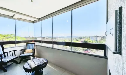 Apartamento 3 dormitórios,semimobiliado,suíte,sacada,churrasqueira,elevador, 2 vagas,bairro Boa Vista,Novo Hamburgo