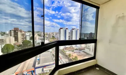 Apartamento 2 dormitórios no centro de novo hamburgo: sala, cozinha, sacada, elevador. aceita financiamento fgts.