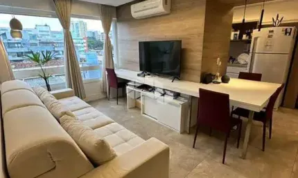 Apartamento MOBILIADO COM CHURRASQUEIRA no Higienópolis