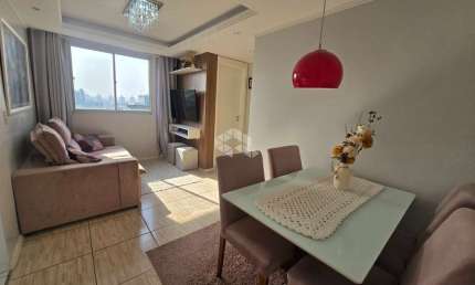 Apartamento 2 Dormitórios, 01 vaga,  semi mobiliado Bairro Igara, Canoas