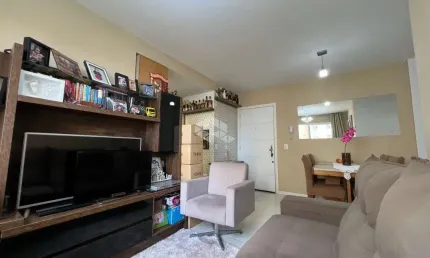 Apartamento com 60 m² e 2 dormitórios, sendo 1 suíte - Marechal Rondon, Canoas/RS.