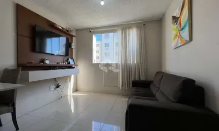 Apartamento semi mobiliado com 2 dormitórios - mato grande