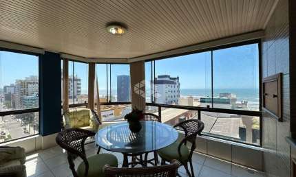 Apartamento 3 dormitórios, 1 suíte, vista mar, box duplo, capão da canoa!