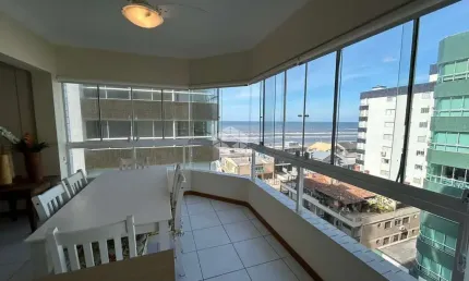 Apartamento à venda na Zona Nova, Capão da Canoa com 3 quartos (1 suíte), frente mar, mobiliado e box duplo