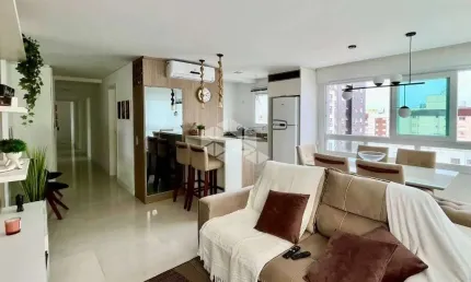 Apartamento à venda em capão da canoa com 3 quartos (1 suíte) - mobiliado, vista mar e serra, a 3 quadras da praia
