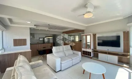 Apartamento à venda no centro de capão da canoa com 3 quartos (1 suíte) - mobiliado, sol da manhã e localização nobre