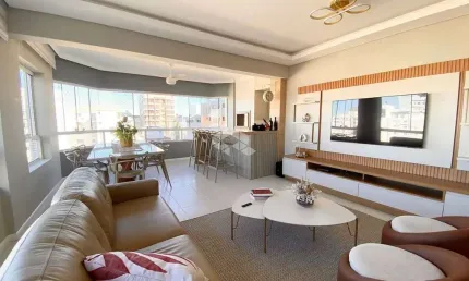 Apartamento à venda no navegantes, capão da canoa com 3 quartos (1 suíte) - mobiliado, 2 vagas, sacada com churrasqueira e condições facilitadas!