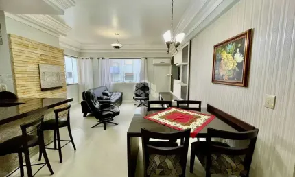 Apartamento mobiliado à venda no centro de capão da canoa com 2 quartos (1 suíte)