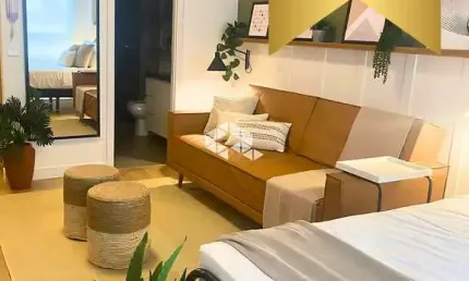 Studio com vaga no linked teresópolis, junto ao bourbon shopping, com supermercado e infra padrão melnick