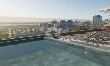 Apartamento com 1 quarto à venda na Avenida Borges de Medeiros, 2055, Praia de Belas, Porto Alegre