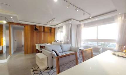 Apartamento com 3 dormitórios transformado em 2, 1 suíte, 2 vagas cobertas, infra completa