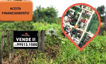 Terreno com 283,85m² Financiavel no bairro Vila Nova, Matinhos - PR
