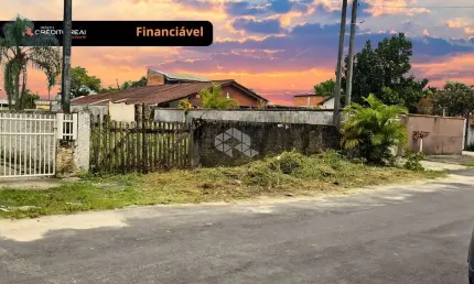 Terreno com 283,85m² financiavel no bairro vila nova, matinhos - pr