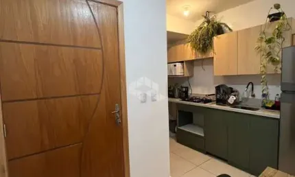 Apartamento semi mobiliado de 1 dormitório em jardim algarve alvorada