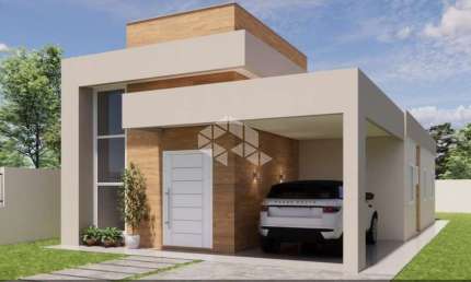 Casa em construção no bairro Vila Verde, Caxias do Sul