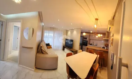 Apartamento 2 dormitórios mobiliado no bairro petrópolis em caxias do sul