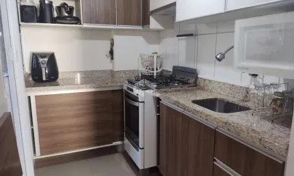 Apartamento semimobiliado,  de  03 quartos, 2 vagas de garagem em canoas .