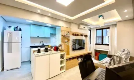 Apartamento 2 dormitórios 1vaga para venda na Rua Lopo Gonçalves Bairro Cidade Baixa- Porto Alegre