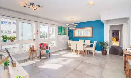 APARTAMENTO REFORMADO 3 DORMITÓRIOS SENDO 1 SUÍTE, 1 VAGA E PERTO DO ZAFFARI HIGIENOPÓLIS.