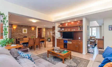 Apartamento garden com 4 dormitórios, 1 suíte com closet e 2 vagas