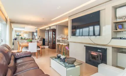 Apartamento 3 suítes 100% mobiliado e equipado, bairro Rio Branco em Porto Alegre.