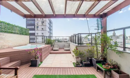 Cobertura à venda com 3 quartos 209 m² no bairro Rio Branco em Porto Alegre