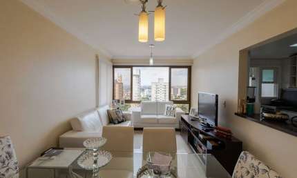 Apartamento 2 dormitórios em andar alto, mobiliado - Higienópolis