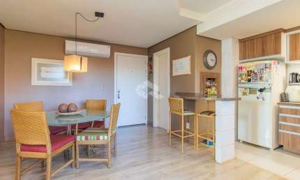 Apartamento 2 Quartos Semi Mobiliado com 2 Vagas de Garagem no Bairro Santa Cecilia