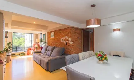Apartamento á venda com 3 dormitórios e 2 vagas de garagem no bairro petrópolis
