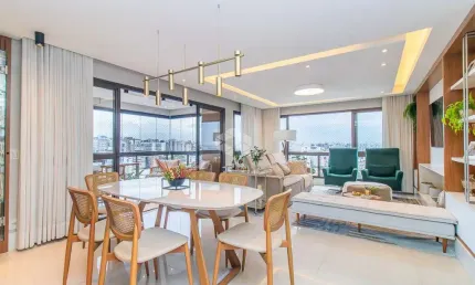Apartamento exclusivo, decorado com requinte e uma vista incrível no higienópolis!