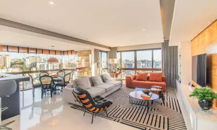 Apartamento exclusivo, decorado com requinte e uma vista incrível no higienópolis!