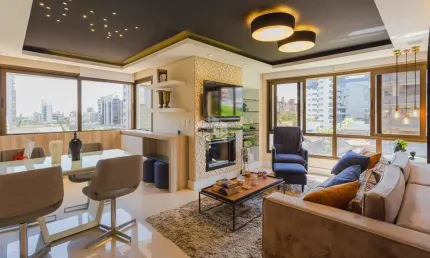 Apartamento Mobiliado de 2 dormitorios e 2 vagas na Casemiro de Abreu Bairro Bela Vista