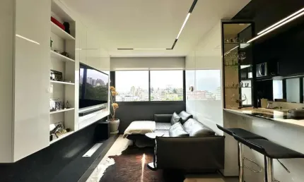 Apartamento à venda em Petrópolis com 49 m², 1 quarto, 1 vaga