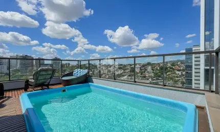 Cobertura à venda com 240 m2 com 3 quartos e  2 vagas  vista perene para o Parque Germania - Predio com infraestrutura!!!