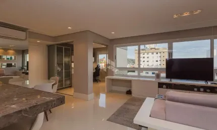 Apartamento à venda no Petrópolis com 3 quartos (1 suíte) e 2 vagas FICA MOBILIADO!!!!