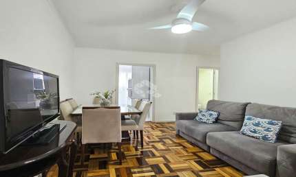 Apartamento 2 dormitórios semimobiliado, com vaga de garagem no Humaitá, Porto Alegre