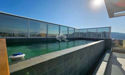 Cobertura com vista panorâmica 180º e vista para a Beira Mar de São José-SC
