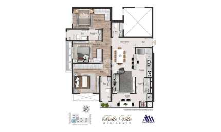 Apartamento com 3 quartos à venda na Rua Coronel Eleseu Guilherme, 1, Campinas, São José