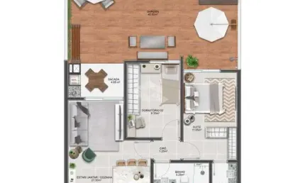 Apartamento com 2 quartos à venda na Rua João Meirelles, 1370, Abraão, Florianópolis