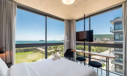 Stúdio localização privilegiada em jurerê internacional florianópolis/sc