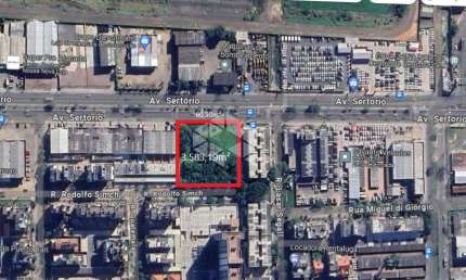 Terreno de 3.583,19m² na Av Sertorio Bairro Lindoia