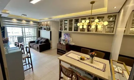 3 Dormitórios com 2 vagas todo mobiliado - Vila Ipiranga