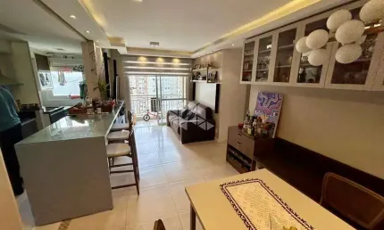 3 Dormitórios com 2 vagas todo mobiliado - Vila Ipiranga