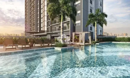 Apartamento a venda com 2 dormitórios e 2 suítes na vila primavera