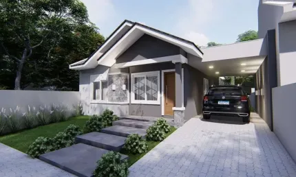 Casa nova a Venda no Bom Pastor 2 dormitórios e 2 vagas de garagem