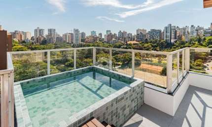 Cobertura 3 dormitórios com 2 vagas na Nilo Peçanha
