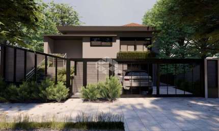Casa com 4 dormitórios, 2 suítes e 4 vagas no Três Figueiras