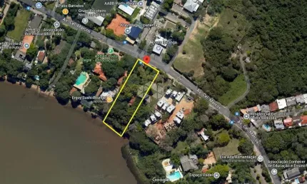 Terreno para comprar na Pedra Redonda (beira de rio em Porto Alegre)