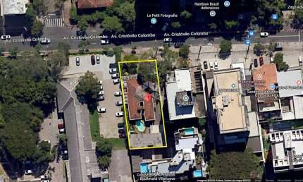 Terreno para comprar no Higienópolis com 927m² e viista definitiva