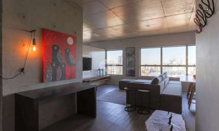 Apartamento Mobiliado 1 dormitório com 2 vagas Petrópolis Porto Alegre